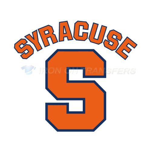 Syracuse Orange Logo T-shirts Iron On Transfers N6414